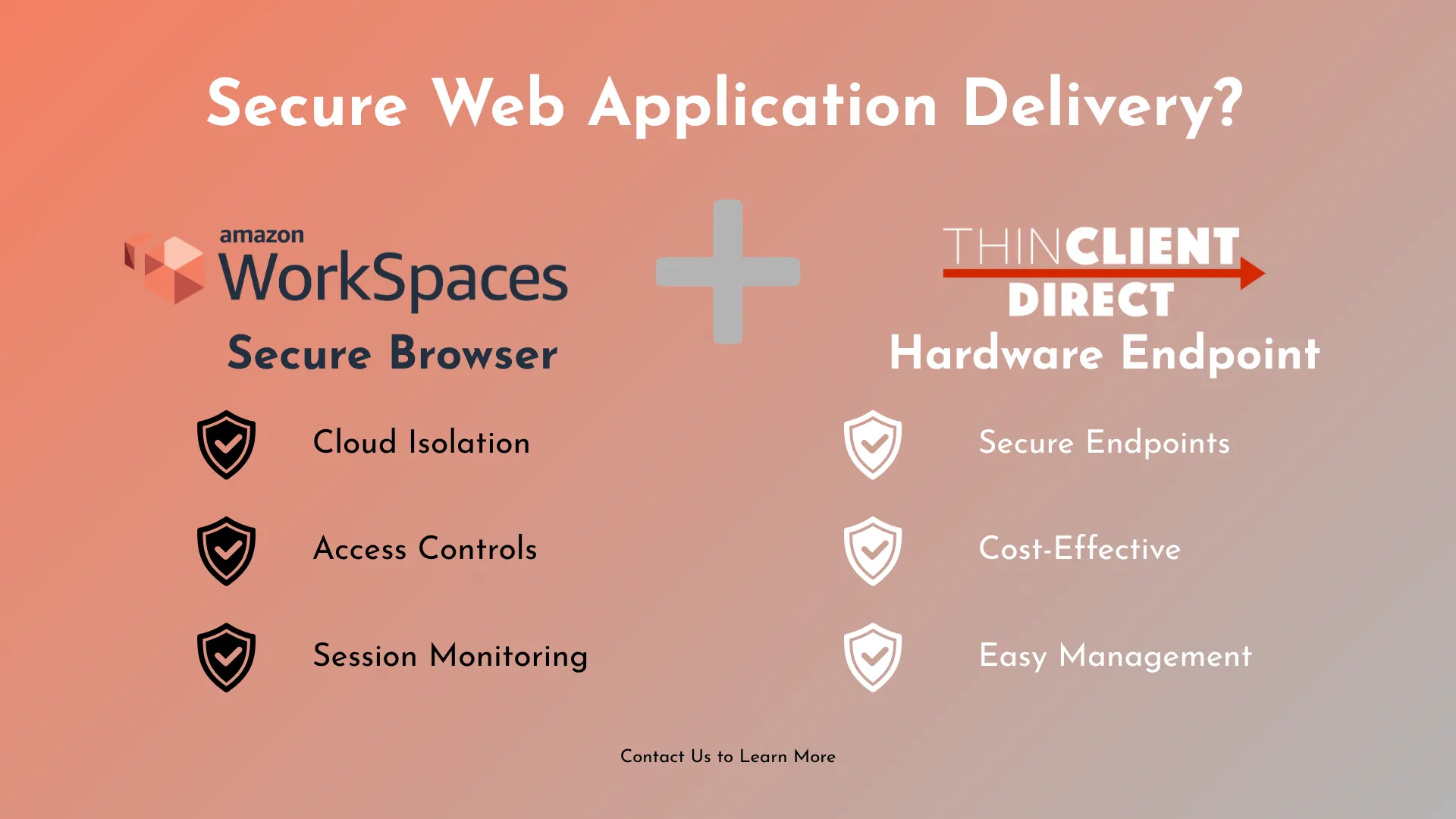 Secure Web Application Delivery