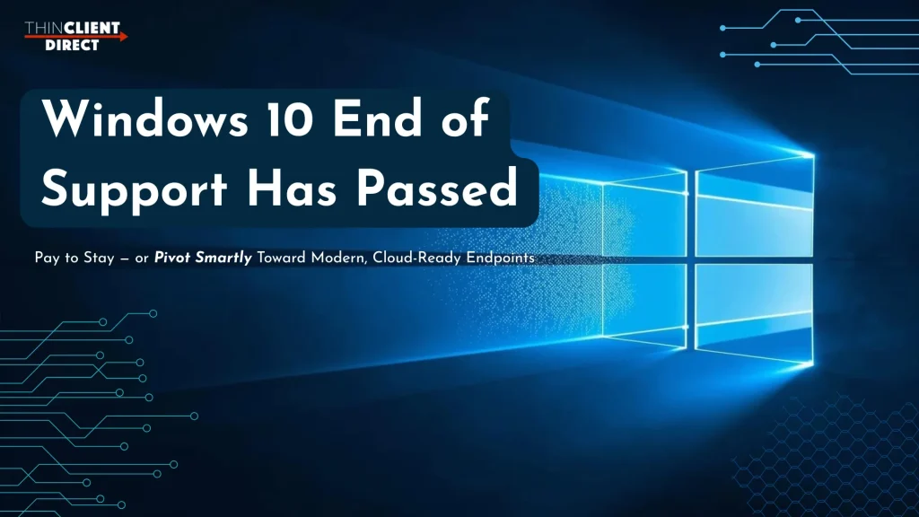 Windows 10 End of Support