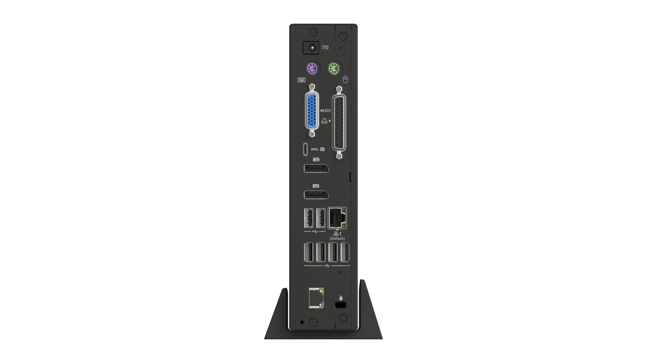 TCD 2 Series 001 back TCD 2 Series 001 thin client endpoint back side